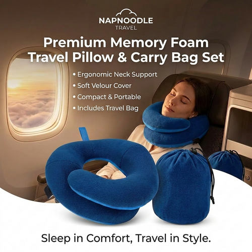 The Nap Noodle Neck PIllow