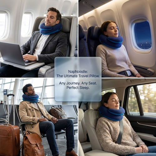 The Nap Noodle Neck PIllow