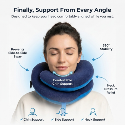 The Nap Noodle Neck PIllow